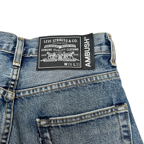 Levi’s x AMBUSH Baggy Jeans Medium Indigo Unisex Size 26x31 Gender Neutral NEW - Picture 5 of 15